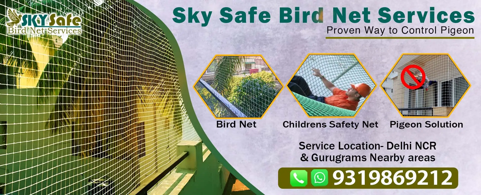 Sky Safe Bird Net Services